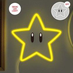 Image du produit Paladone Products Paladone Lampada Neon da Muro Super Mario Super Stella