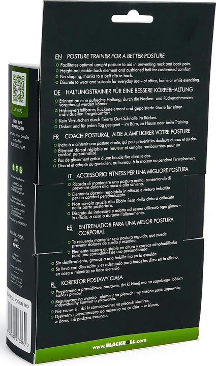 Actual product image Blackroll Posture Pro