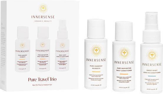 Image du produit Innersense Organic Beauty Pure Travel Trio (Set soin capillaire)