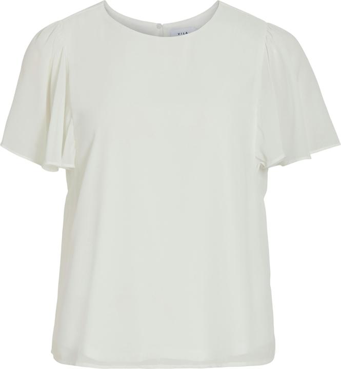Actual product image Vila Round neck top with short sleeves (40)