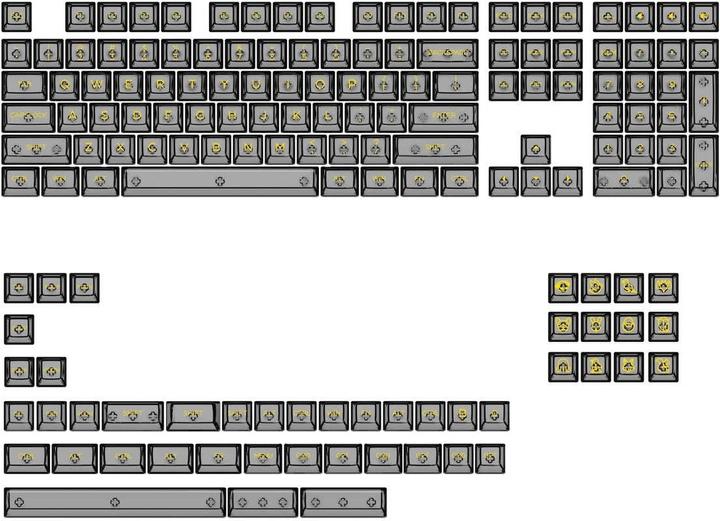 Image du produit Akko ASA Clear Printed Keycap