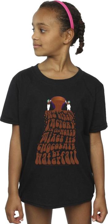 Image du produit Willy Wonka & the Chocolate Factory - T-shirt CHOCOLATE WATERFALL - Fille (140, 146)