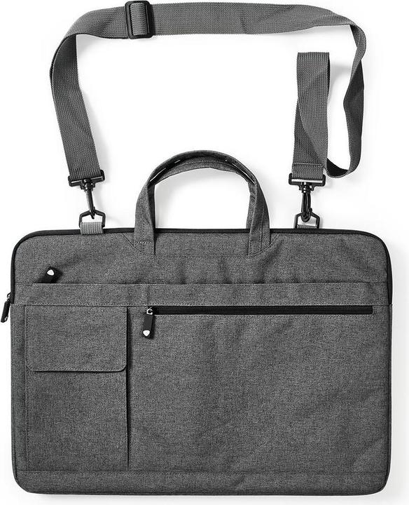 Actual product image Nedis Notebook Bag - Laptop Bag - Briefcase - Shoulder Bag - Wearing Belt - 17-18" - (18", Universal)