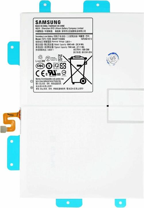 Actual product image Samsung Battery EB-BT725ABU 7040mAh for T860 / P610 Galaxy Tab S6 / Lite GH82-20770A