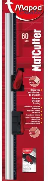Actual product image Maped MatCutter passepartout set 60 cm silver/black in blister packaging (Cutters)