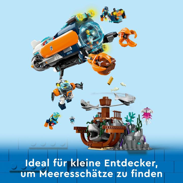 Image du produit LEGO Sous-marin d'exploration (60379, LEGO City)