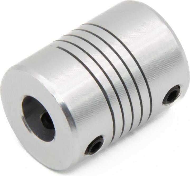 Produktbild Purecrea 8mm/5mm Flexible Aluminium Kupplung mit Stiftschrauben