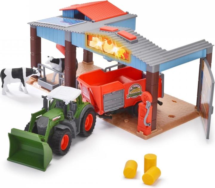 Image du produit Dickie Set de jeu tracteur agricole et Fendt