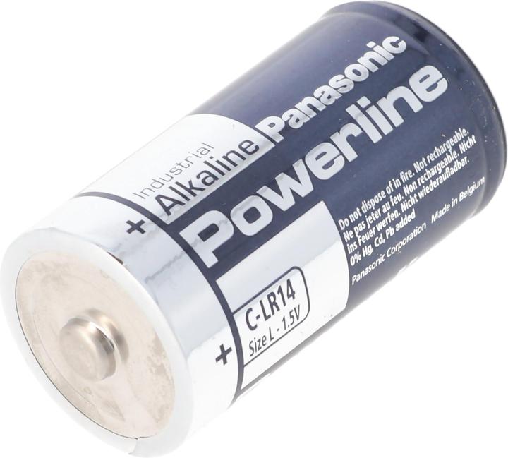 Produktbild Panasonic Powerline LR14 C Baby Batterie 4er Folie, bis zu 7 Jahre lagerfähig (4 Stk., R14)