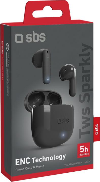 Immagine prodotto SBS Auricolari TWS con custodia di ricarica e microfono HD (ANC, 5 h, Senza fili)
