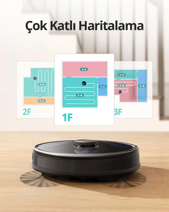 Produktbild eufy L35+ Saug-und Wischroboter Schwarz (Saugwischroboter)