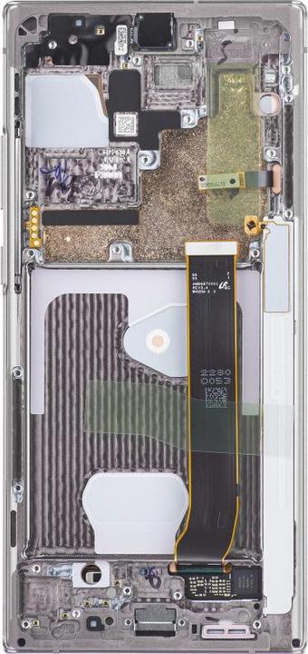 Actual product image Samsung Display Unit für Galaxy Note 20 Ultra 5G N986 / Note 20 Ultra N985, Mystic White (Display)