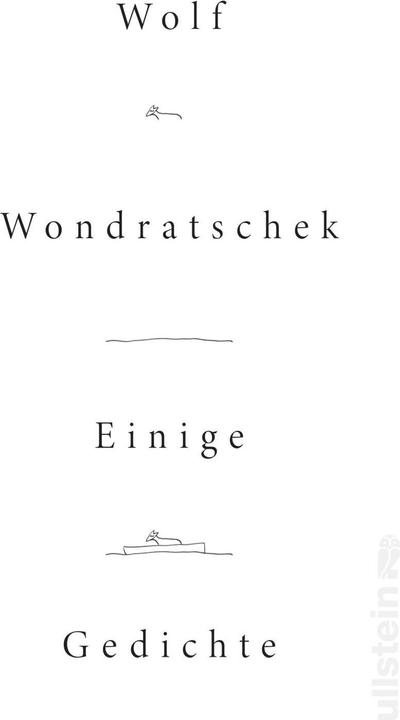 Nutritional values and ingredients Einige Gedichte (German, Wolf Wondratschek, 2023)