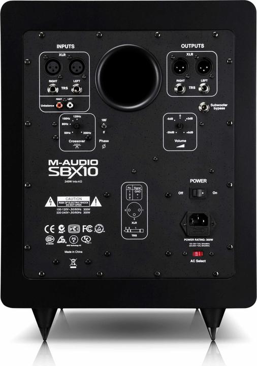 Actual product image M-Audio Sbx10 (Subwoofer active, 1 pc., 1x 240 W)