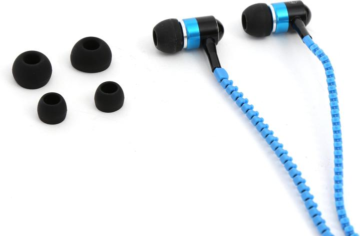 Produktbild Omega Platinet FH2111 Headphones In-ear connector Blue (Kabelgebunden)