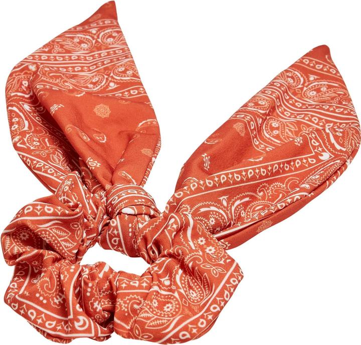Image du produit Urban Classics Bandana Print Scrunchies With XXL Bow 2-Pack