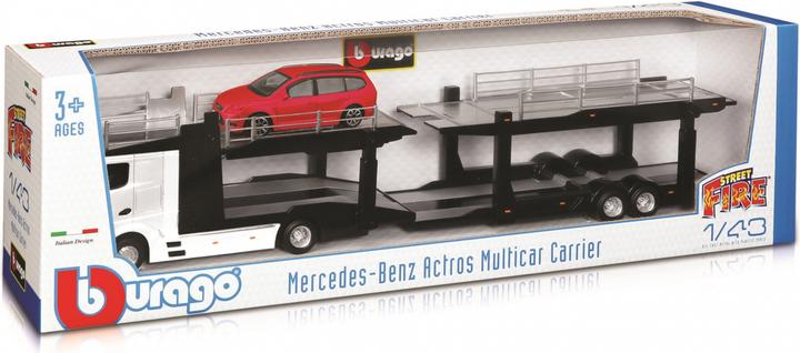 Image du produit Bburago Mercedes Benz Hauler 1/43 incl. 1 auto 1/43.
