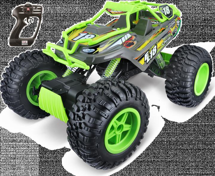 Actual product image Maisto Rock Crawler 3XL, 2.4 GHZ, Li-On battery, green