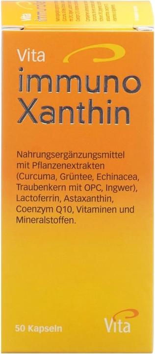 Produktbild Vita Immunoxanthin Kapseln (50 Stk) (50 Stück, Kapseln, 185 g)