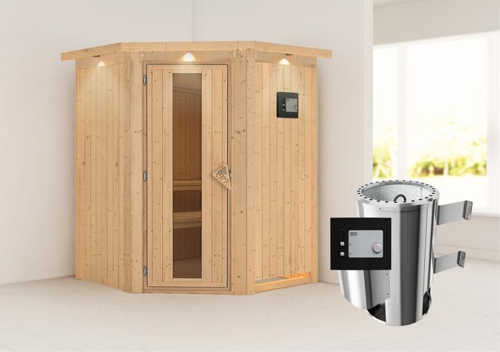 Image du produit Karibu Nanja avec couronne de toit (Contrôle externe Plug & Play 3,6 KW)