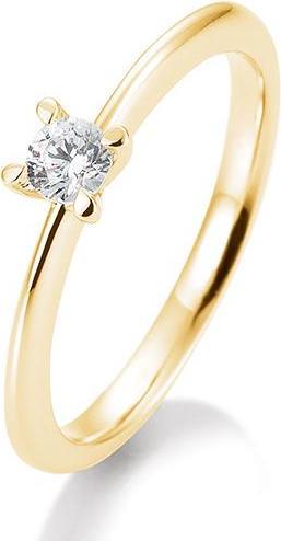 Actual product image Breuning 4 prong set 0.05-0.30 ct. (49, 585/14 K Gold)