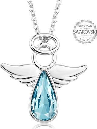 Levien Necklace with turquoise crystal Angel Rafael (L)