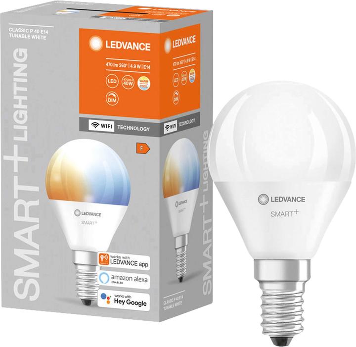 Actual product image Ledvance Classic P (E14, 5 W, 470 lm, 1 x, F)