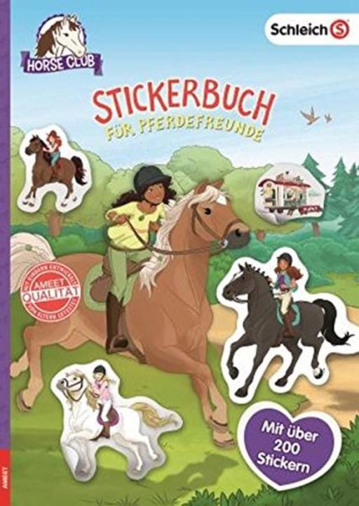 Produktbild SCHLEICH® Horse Club - Stickerbuch für Pferdefreunde (Deutsch, Ameet Verlag, 2018)