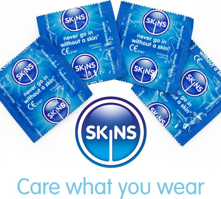 Actual product image Skins CONDOM NATURAL BAG 500 (500 pcs.)