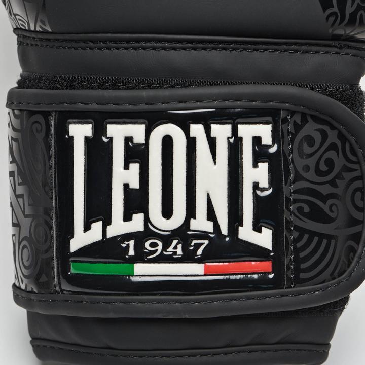 Image du produit Leone Gants de boxe Maori Noir GN070 (10 OZ)