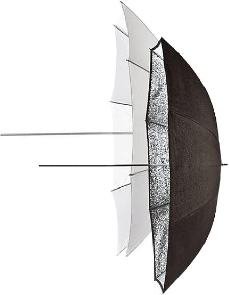Actual product image Elinchrom Prolinca umbrella set 83 cm silver/transparent (Umbrella, 83 cm)