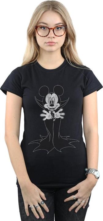 Actual product image Disney Womens/Ladies Mickey Mouse Dracula Cotton T-Shirt (M)