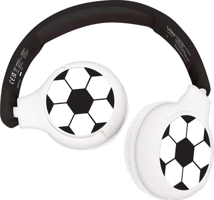 Immagine prodotto Lexibook Calcio - Cuffie Bluetooth® 2 in 1 pieghevoli (HPBT010FO)