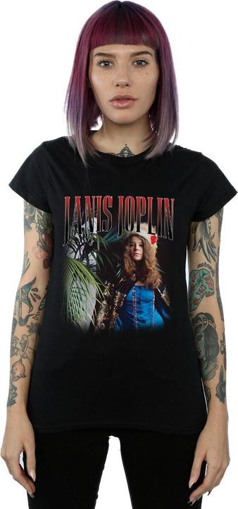 Immagine prodotto Janis Joplin Baron Homage Maglietta Donna (XL)