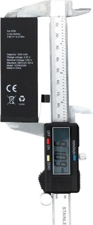 Actual product image Clappio iPhone 616-00106 1624 mAh battery