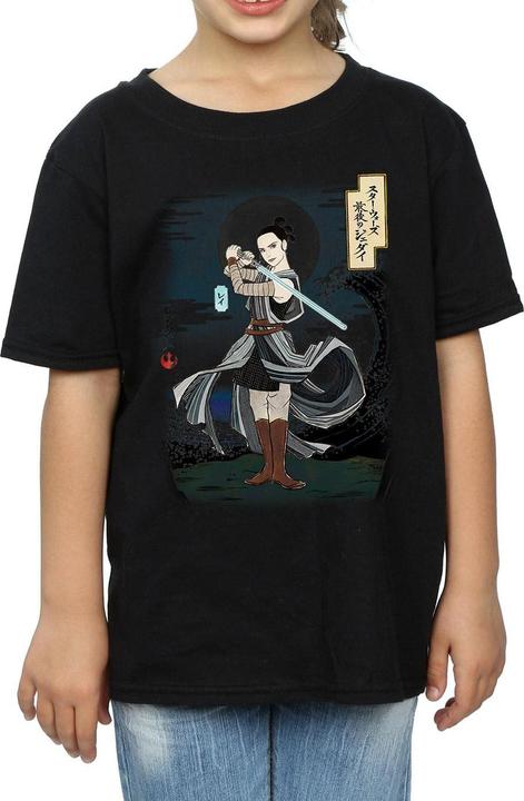 Image du produit Star Wars - T-shirt THE LAST JEDI JAPANESE REY - Fille (116)