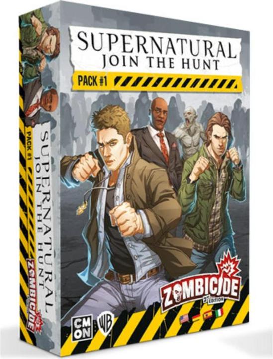 Cmon Zombicide 2nd Edition - Supernatural: Join the Hunt Pack 1, Board Game, for 1-6 players, Ages 14+. (German)