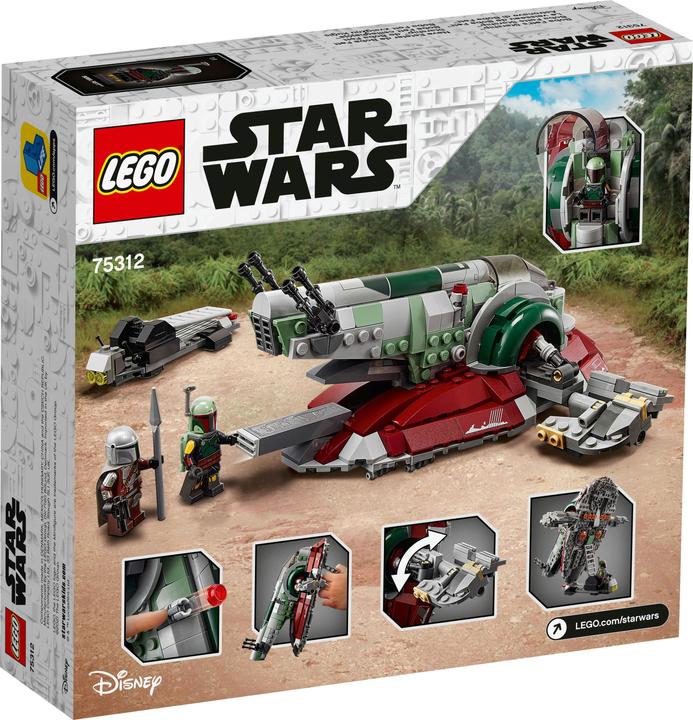 Actual product image LEGO Star Wars 75312 Boba Fett's spaceship (75312, LEGO Star Wars)