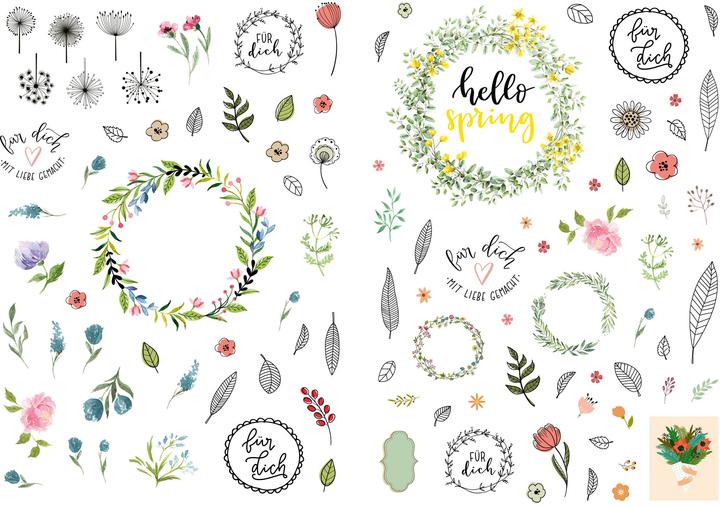 Actual product image Spring Sticker Dream