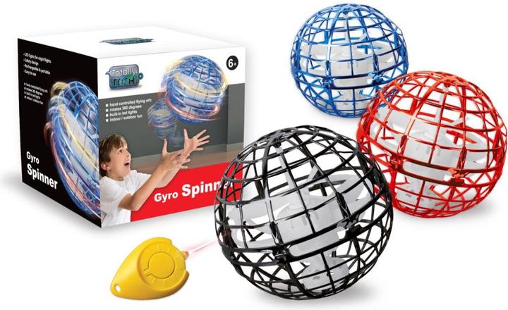 Image du produit Totally Tech Gyro Spinner Flying Ball rouge