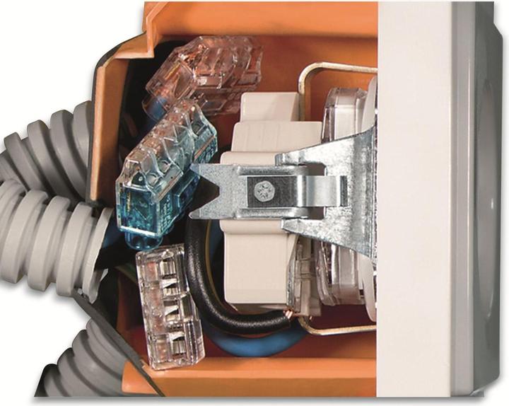 Actual product image HellermannTyton Hellermann HCPM-3-Blister-PC-CL/OG 18 HelaCon Plus Mini 148-90055
