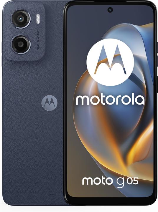 Produktbild Motorola moto g05 (256 GB, Denim Blue, 6.67", Dual SIM, 50 Mpx, 4G)