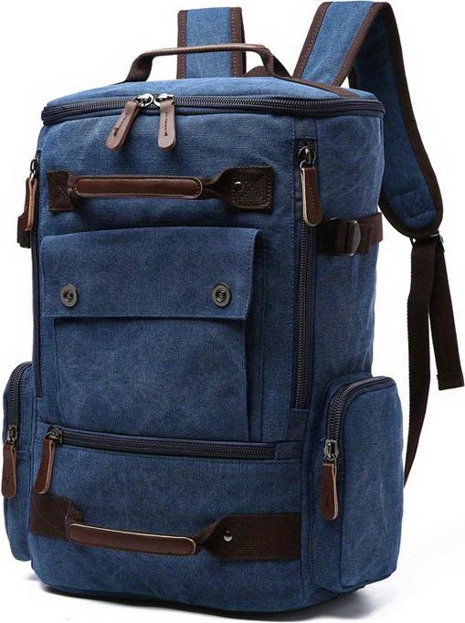 Image du produit Only-Bags.Store Mode durable sac à dos toile multifonctions, sac de randonnée