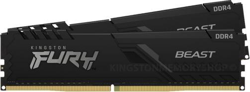 Image du produit Kingston FURY Beast (2 x 4GB, 3200 MHz, RAM DDR4, DIMM)