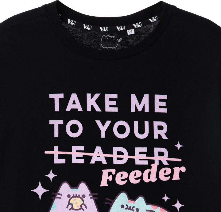 Immagine prodotto Pusheen Take Me To Your Feeder Maglietta Donna (L)