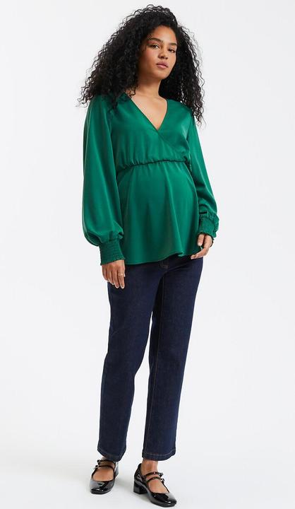 Produktbild La Redoute Collections Umstandsbluse in Wickeloptik (42)