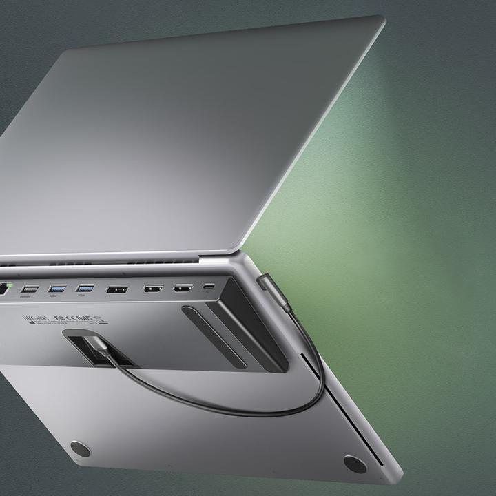 Produktbild Axagon HMC-4KX3 (USB-C, 11 Ports)