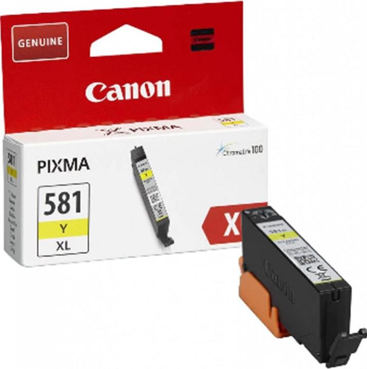 Actual product image Canon Cli-581xl (Y)