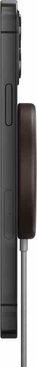 Actual product image Nomad Case for MagSafe Cable Rustic Brown Leather