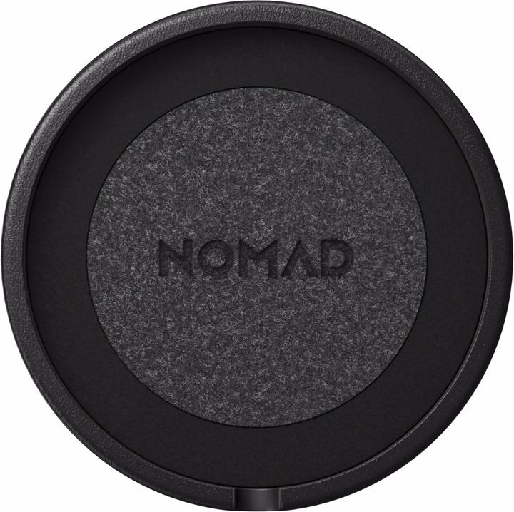 Actual product image Nomad Case for MagSafe Cable Black Leather